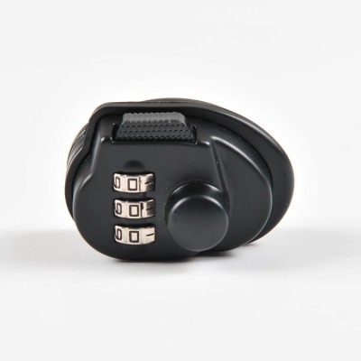 YH1906 Combination Black Trigger Gun Lock Pistol Lock, Special Rubber Cushion Pad Protect for Marring and Scratching