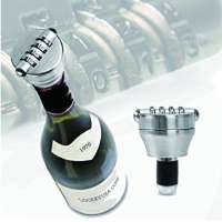 YH1264 Wine Bottle 4 digits Combination Lock For Wine Stopper