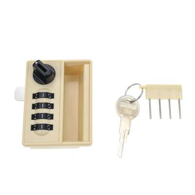 YH1568 4 Digital Combination Cabinet Lock With Master Key